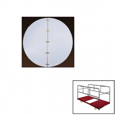 DELUXE BANQUET TABLE FOLDING ROUND-IGT-EBT03